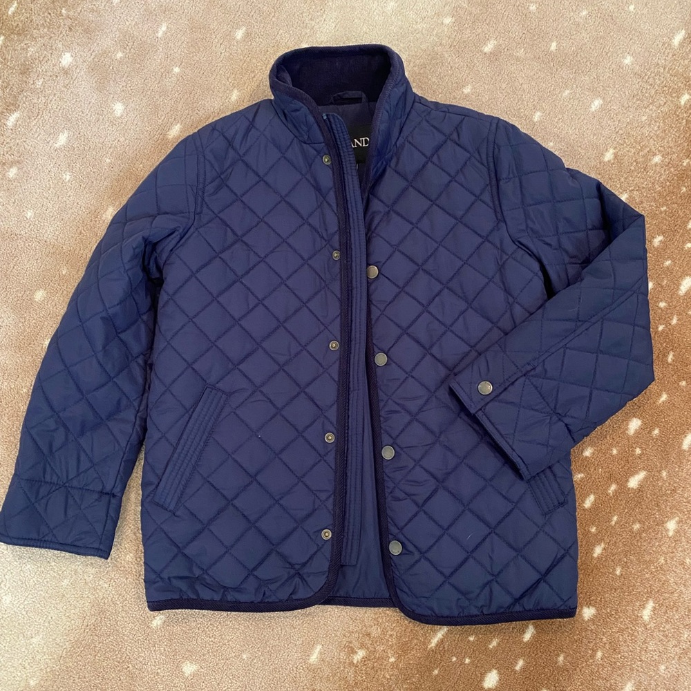 Boys quilted coat - excellent condition!